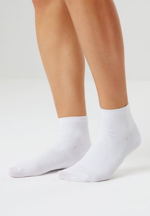 PACK 8- MALLORCA TRAINER - Trainer socks - white