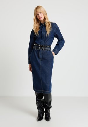 UNITA - Robe en jean - blu denim scuro