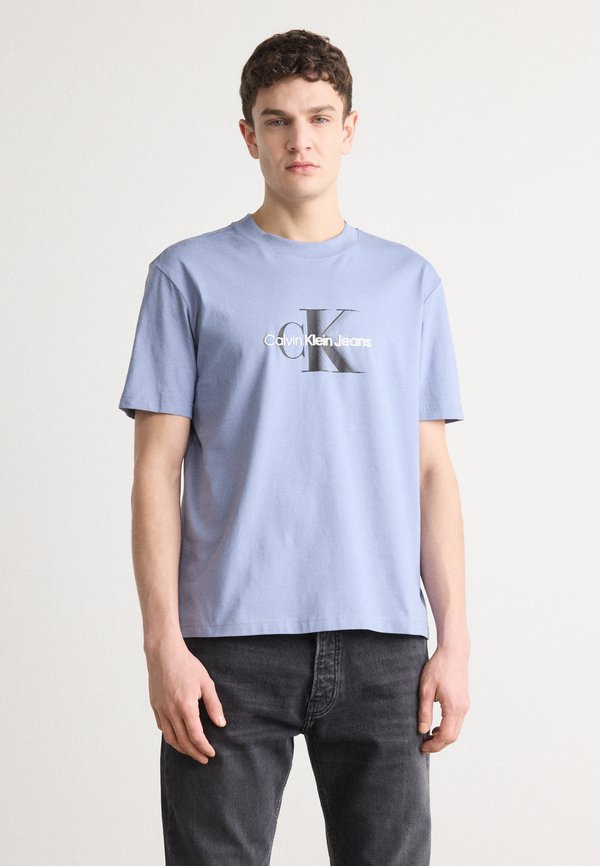 MONOLOGO SHIFT TEE - Print T-shirt - tempest