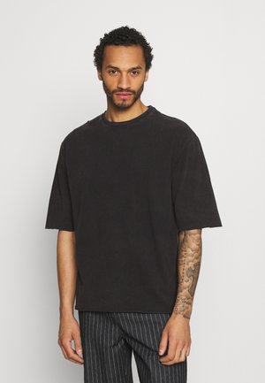 UNISEX - Jednoduché triko - black