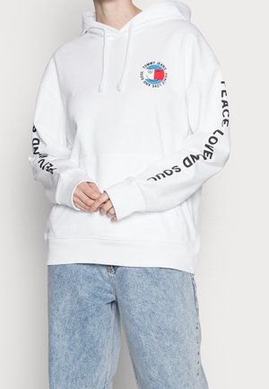 Sweat à capuche - white