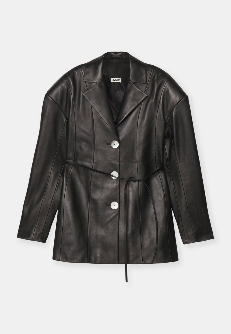 AVAVAV Halflange jas zwart AVAVAV Halflange jas zwart