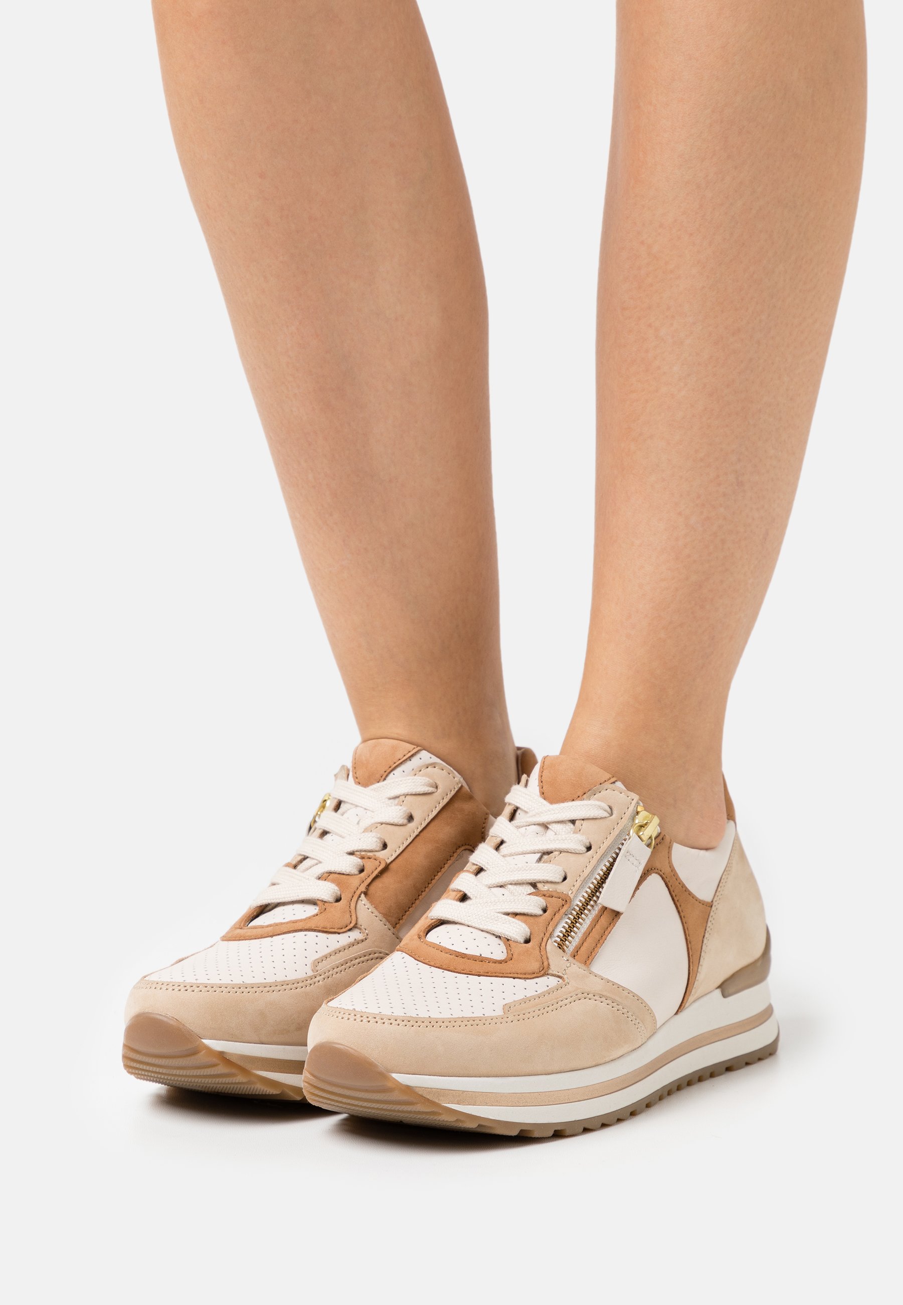 Gabor Comfort Sneakers laag - ivory/cara/crème - Zalando.nl