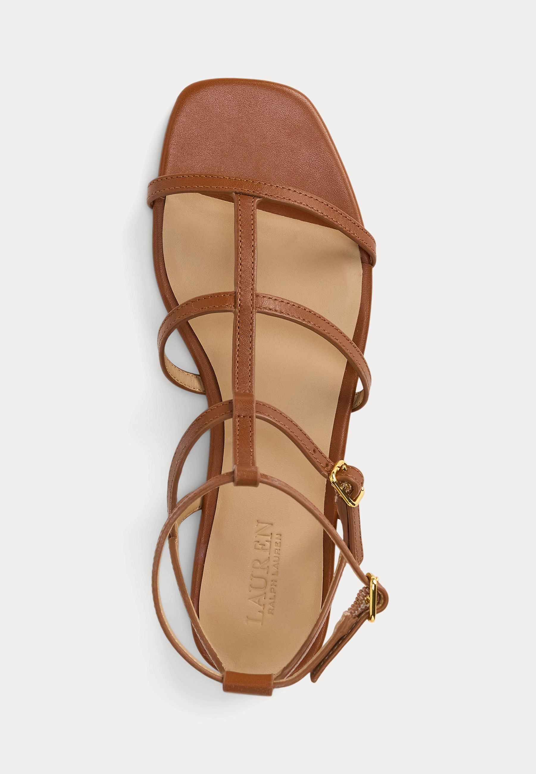 RALPH LAUREN Everley Calfskin Gladiator サンダル Everley Calfskin Gladiator Sandal