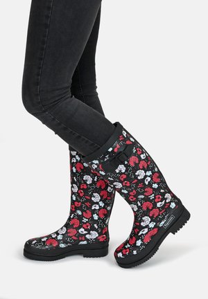 BLOSSOM NIGHT-LANGSCHAFT - Wellies - schwarz