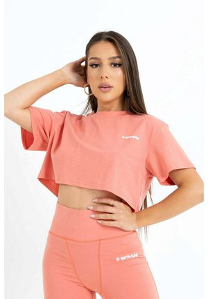 T-shirts med print - pink