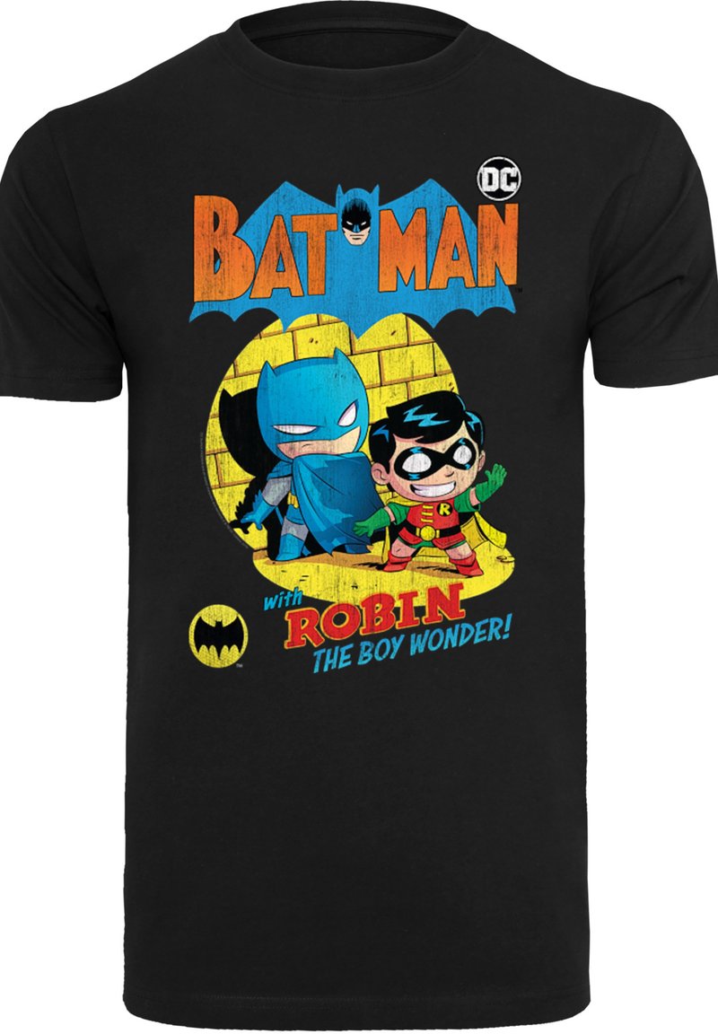 Maglietta Uomo DC Comics Batman & Sole – T-shirt Originale Stampata In USA