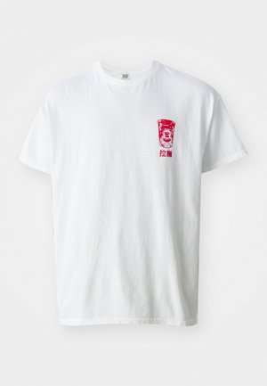 JAPANESE SNACKS - T-shirt imprimé - white