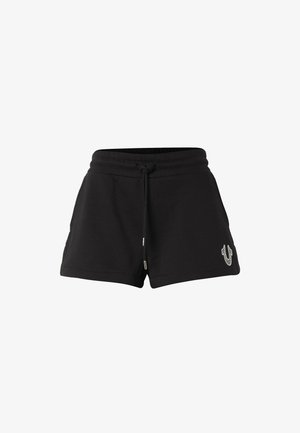 True Religion, EMBROIDERED LOUNGE SHORTS - Rövidnadrágok - jet black