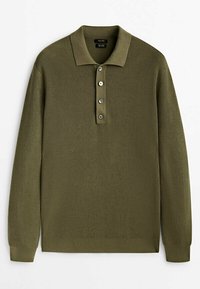 Massimo Dutti Polo shirt - khaki