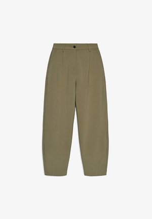 Calliope, PANTALONE LUNGO TINTA UNITA - Pantaloni - verde kaki