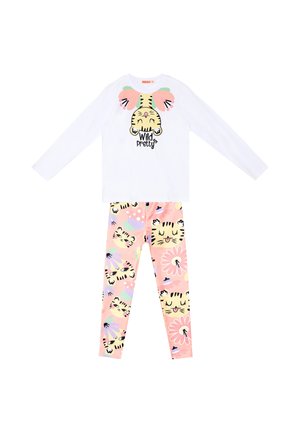 Denokids BEKLEIDUNG FANCY LEO SET - Leggingsit - pink cff-s-