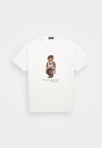 CUSTOM SLIM FIT POLO BEAR JERSEY T-SHIRT - Majica kratkih rukava s printom - white