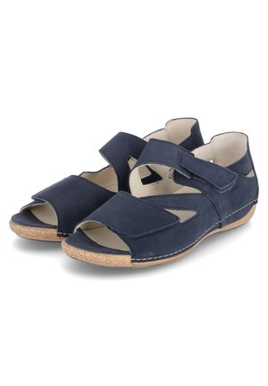 Waldläufer Riemensandalette - blau