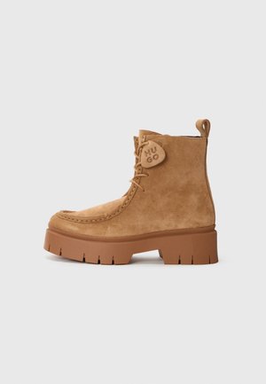 KRIS - Schnürstiefelette - pastel brown