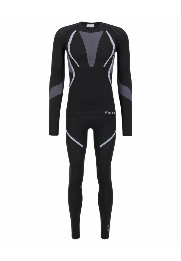 FUNKTIONS STEBBINS 2ER-SET - Unterhose lang - schwarz grau