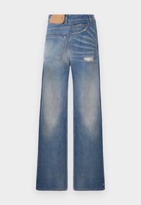 PANTS POCKETS - Calças de ganga de perna direita - medium blue
