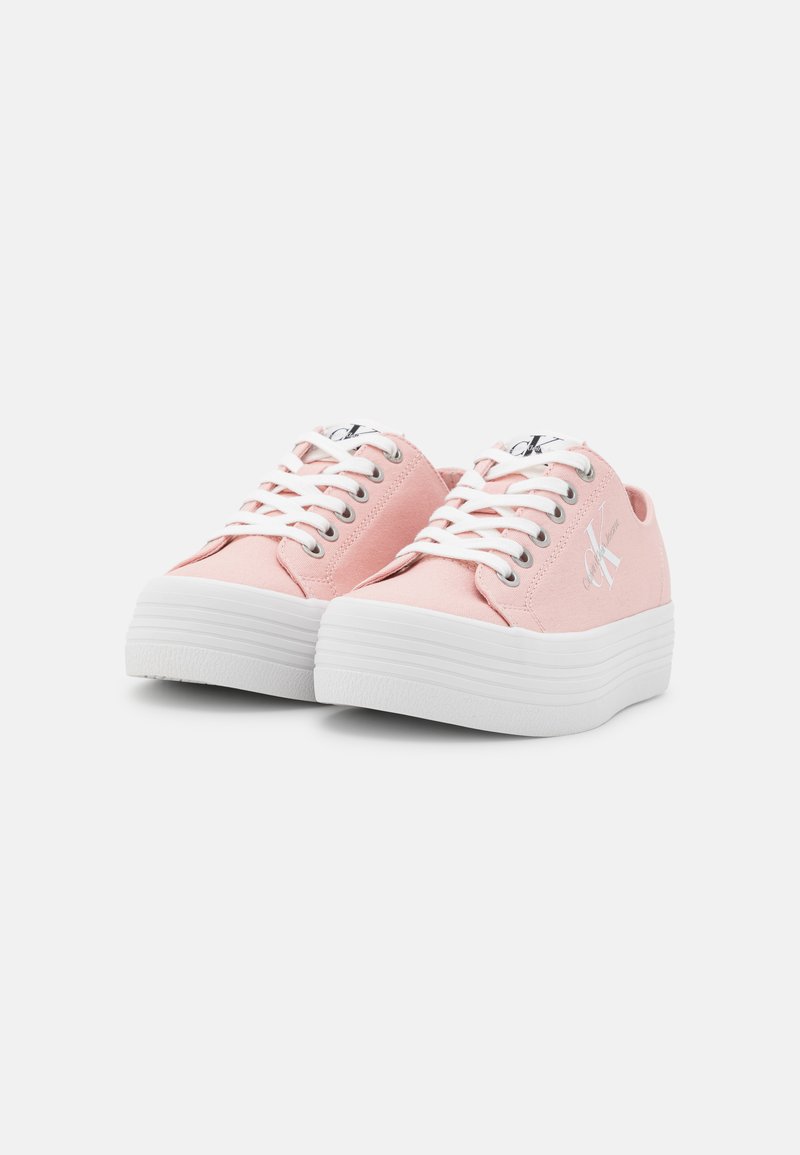 Calvin Klein Jeans FLATFORM LACEUP Trainers rose smoke/light
