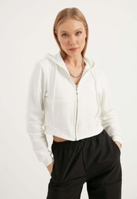 Herita Tröja med dragkedja - off white