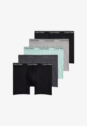 Calvin Klein Underwear, 5 PACK - Kurze Boxershorts - black light cast feel the