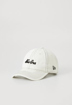 CONTRAST STITCH 9TWENTY®UNISEX - Šiltovka - ivory/black