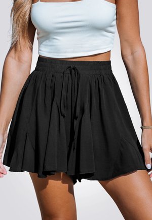 CASUAL  - Falda plisada - black