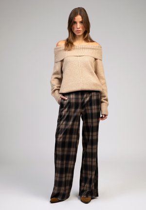 Pantalon classique - marron