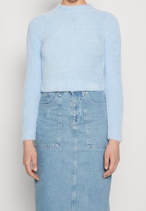 Top s dlouhým rukávem - light blue