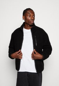 Blend BHSweatshirt TEDDY - Lett jakke - black