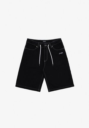 Jacker CLASSIC BAGGY UNISEX - Denim shorts - black