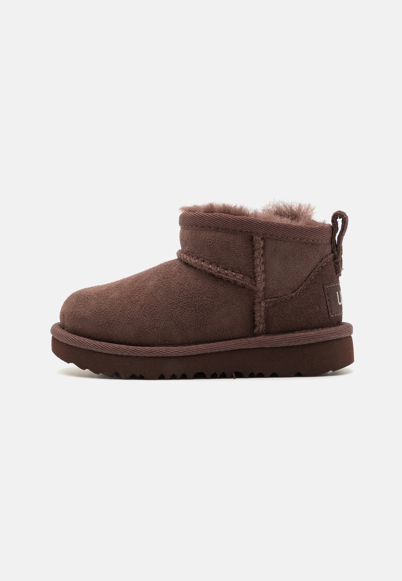 UGG CLASSIC ULTRA MINI UNISEX - Botines - burnt cedar