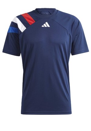 adidas Performance FORTORE 23 - Sports T-shirt - team navy blue 2/team colleg red/white/team royal blue