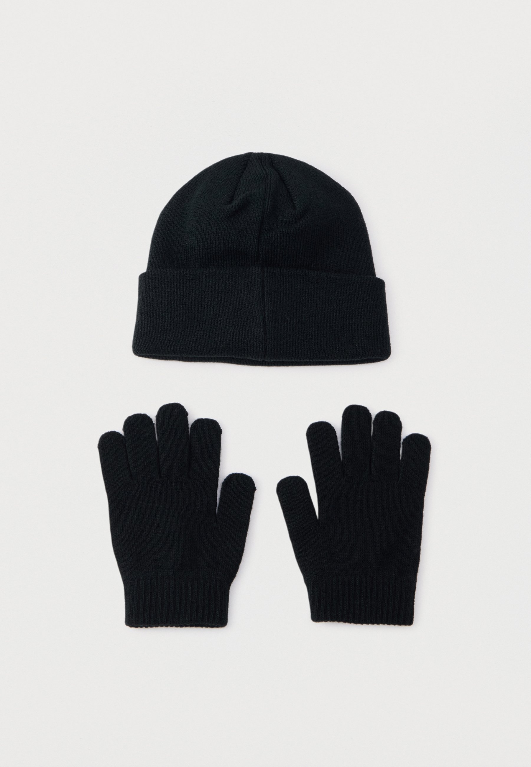 Jordan ESSENTIALS BEANIE UNISEX SET - Mănuși - black/negru