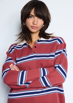 ICHI OPHIA LS - Poloshirts - cowhide total eclipse