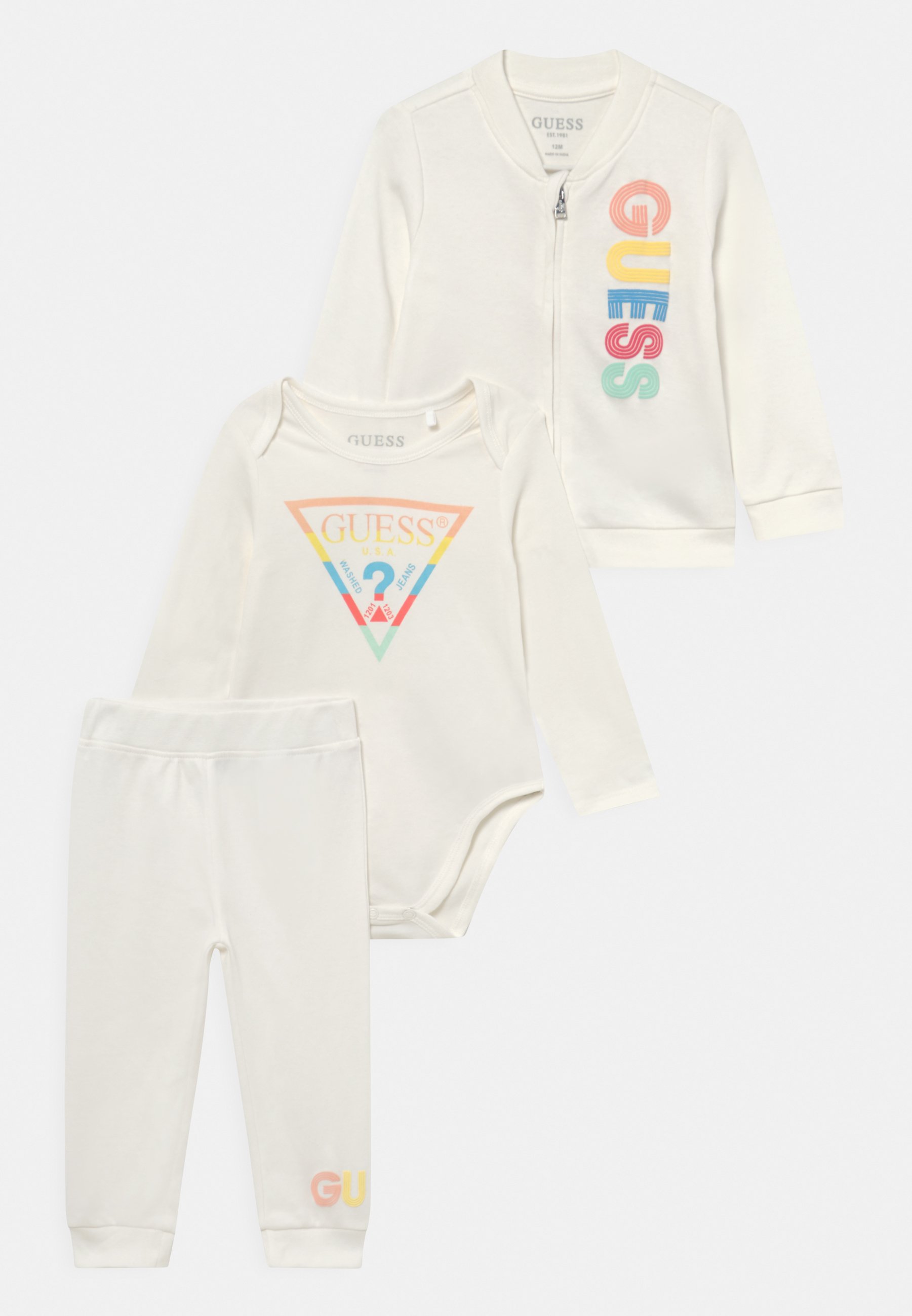 Guess TAKE ME HOME SET - Chándal - cream white/crema - Zalando.es