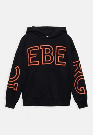 FELPA CHIUSA CAPPUCCIO - Sweatshirt - nero