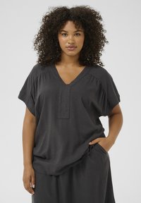 Kaffe Curve - KCMILLE - Blouse - black oyster Thumbnail Image 1
