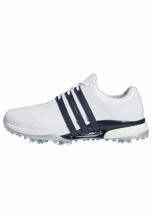 TOUR360 24 - Golfschoenen - cloud white   collegiate navy   silver metallic