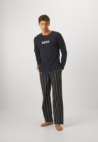 BOSS EASY LONG - Pyjama - open blue