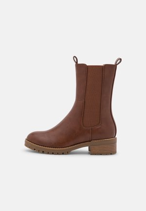 Bottines - cognac