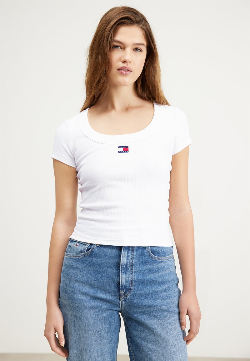 New Era ESSENTIALS TEE - T-shirt basique - white/blanc