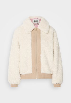 Scotch & Soda TEDDY - Bomber tipa jaka - soft ice