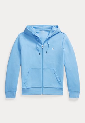 Polo Ralph Lauren, DOUBLE-KNIT FULL-ZIP HOODIE - Cipzáras pulóver - chatham blue