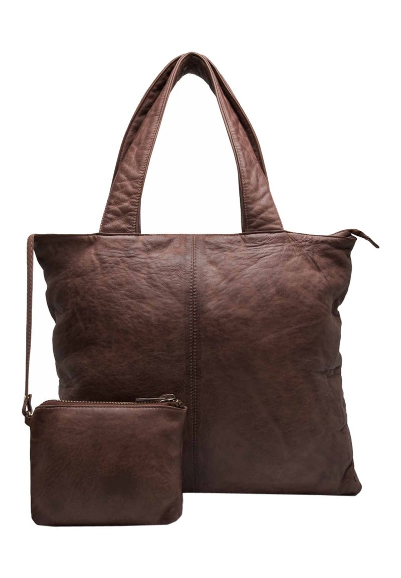 DEPECHE OVERSIZE - Torba za nakupovanje - winter brown