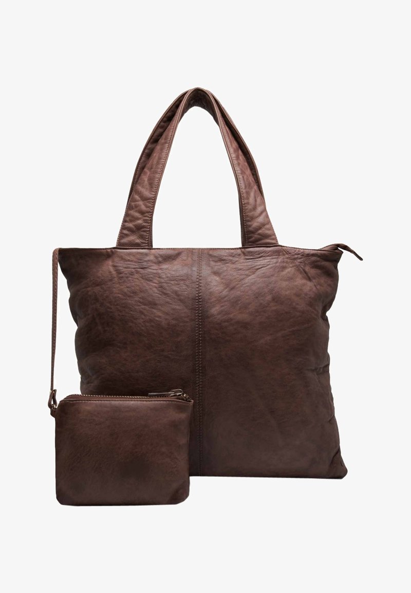 DEPECHE OVERSIZE - Torba za nakupovanje - winter brown