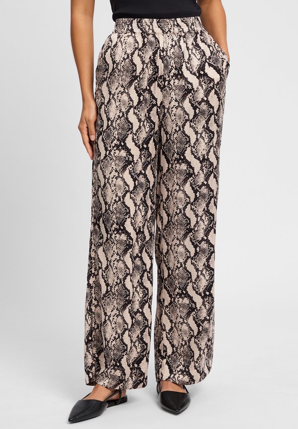 NUVICTORIA - Stoffhose - beige braun