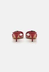 COACH MARGOT SIGNATURE  - Heeled mules - ruby
