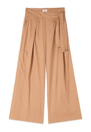 Oltre, PANTALONI CARGO CON FUSCIACCA - Stoffhose - beige