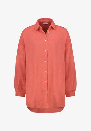 Sublevel LEGERE LOOK MIT KNOPFLEISTE - Button-down blouse - orange