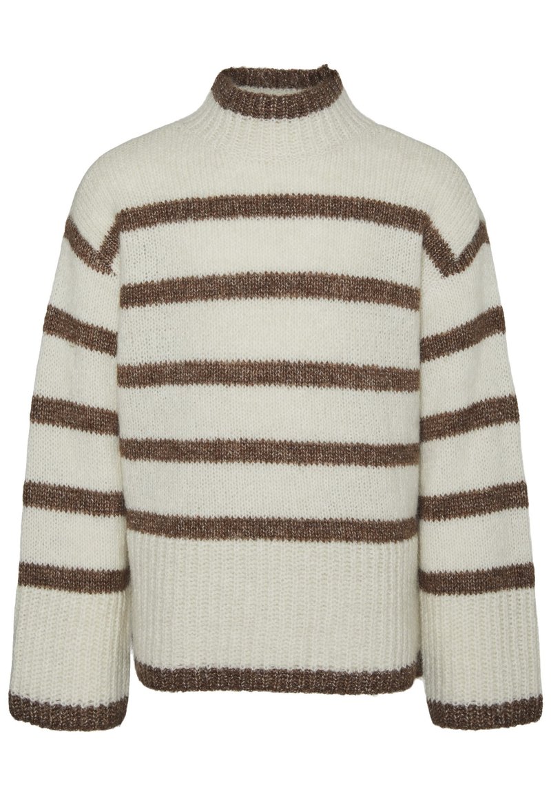 VERO MODA Girl WIONA LS HIGHNECK - Pulover - birch